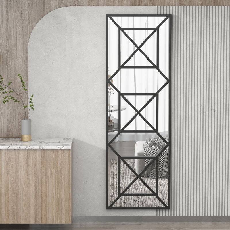 Red Barrel Studio® Decorative Fashion Vertical Mirror Surrounded By